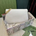 Gucci Blondie Small Shoulder Bag White 28cm 699268 UXX0G 9022 - Image 3