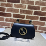 Gucci Blondie Mini Shoulder Bag Black 21cm 724645 UXX0G 1000 - Image 2