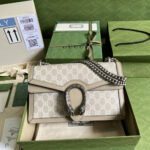 Gucci Dionysus Small Bag Beige and White 28 cm - Image 2