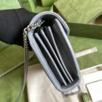 Gucci Marmont Mini Matelasse Bag Grey 20cm - Image 4