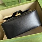 Gucci Marmont Mini Bag Black 18cm ‎739682 AABZC 1000 - Image 4