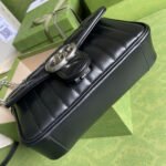 Gucci Marmont Mini Bag Black 23 cm 446744 UM8AN 1000 - Image 5