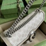 Gucci Dionysus Small Bag Beige and White 28 cm - Image 5