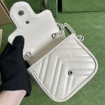 Gucci Marmont Belt Bag White 12.5 cm 739599 AABZL 9022 - Image 8