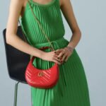 Gucci Marmont Mini Bag Red 21.5 cm 699514 DTDHT 6832 - Image 9