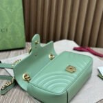 Gucci Marmont Bag Green 26 cm 443497 AABZC 3408 - Image 7