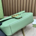 Gucci Marmont Bag Green 26 cm 443497 AABZC 3408 - Image 8