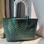 Goyard Goyardine Saint Louis PM Bag Green 34Cm - Image 3