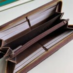 Gucci Ophidia Zip Around Wallet Brown 19.5cm 523154 96IWG 8745 - Image 4