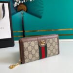 Gucci Ophidia Zip Around Wallet Brown 19.5cm 523154 96IWG 8745 - Image 6