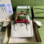 Gucci Diana Tote Bag White 20cm ‎‎702732 U3ZDT 9244 - Image 2