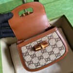 Gucci Bamboo 1947 Mini Bag Brown 17cm 735116 FAA4Z 2554 - Image 5
