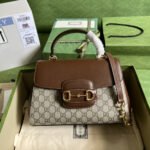 Gucci Horsebit 1955 Bag Ebony Brown 29cm 702049 9AAAJ 8563 - Image 2