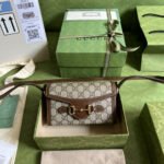 Gucci Horsebit 1955 Bag Brown 18cm 699296 92TCG 8563 - Image 2