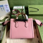 Gucci Diana Tote Bag Pink 27cm 702721 LAADZ 5941 - Image 3