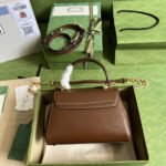 Gucci Horsebit 1955 Bag 22cm Brown 703848 AAA7G 2361 - Image 3