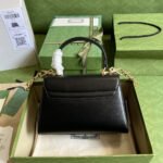Gucci Horsebit 1955 Bag 22cm Black 703848 AAA7G 1000 - Image 3