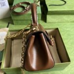 Gucci Horsebit 1955 Bag 22cm Brown 703848 AAA7G 2361 - Image 5