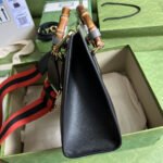 Gucci Diana Tote Bag Black 27cm ‎702721 U3ZDT 1073 - Image 5