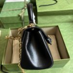 Gucci Horsebit 1955 Bag 22cm Black 703848 AAA7G 1000 - Image 5