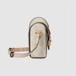 Gucci Horsebit 1955 Bag Beige White 18cm 699296 UULBG 9683 - Image 4