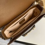 Gucci Horsebit 1955 Bag Beige Brown 25cm 602204 92TCG 8563 - Image 6