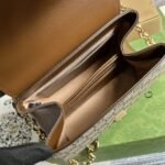 Gucci Horsebit 1955 Bag Ebony Brown 22cm 703848 92TCK 8563 - Image 7