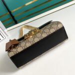 Gucci Padlock ‎Bag 20cm Black Brown 409487 KLQJG 9785 - Image 5