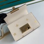 Gucci Padlock ‎Bee Star Bag 20cm White 432182 DJ2LG 8711 - Image 6