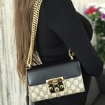 Gucci Padlock ‎Bag 20cm Black Brown 409487 KLQJG 9785 - Image 8