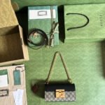 Gucci Padlock ‎Bag 22cm Black Brown 735103 KLQJG 9785 - Image 8