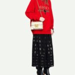 Gucci Padlock ‎Bee Star Bag 20cm White 432182 DJ2LG 8711 - Image 8