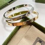 Gucci GG Bracelet Gold 6mm - Image 3