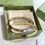 Gucci GG Bracelet Gold 6mm - Image 5