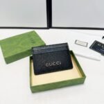 Gucci Card Case With Gucci Script 10cm - Image 3