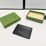 Gucci Card Case With Gucci Script 10cm - Image 5