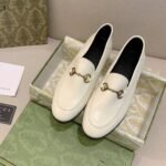 Gucci Horsebit Loafers Light Beige 414998 DLC00 9022 - Image 4