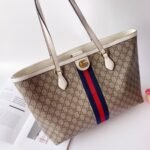 Gucci Ophidia Medium Tote With Web White 38cm 631685 96IWB 9794 - Image 6