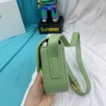 Celine Triomphe Shoulder Bag In Green 20cm 194143BF4 31LA - Image 5