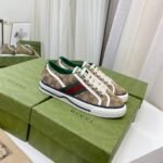 Gucci Tennis 1977 Sneaker Beige Abony 606111 HVK20 9766 - Image 2