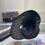 Gucci GG Supreme Denim Bucket Hat Black - Image 5