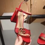 Gucci GG Marmont Sandals Red - Image 2
