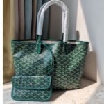 Goyard Saint Louis PM Bag Green 45Cm - Image 3