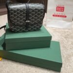 Goyard Belvedere PM Bag Black 19CM - Image 2