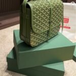 Goyard Belvedere MM Green 26CM - Image 4