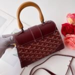 Goyard Saïgon Structuré Mini Bag Burgundy 21Cm - Image 5