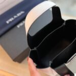 Prada Vittelo Daino Mini Tote Bag White 18Cm - Image 6