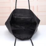 Prada Re-Nylon And Saffiano Tote Bag Black 40Cm - Image 6