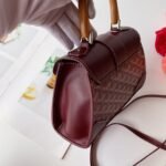 Goyard Saïgon Structuré Mini Bag Burgundy 21Cm - Image 6
