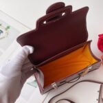 Goyard Saïgon Structuré Mini Bag Burgundy 21Cm - Image 7